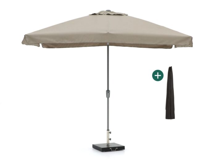 Shadowline Aruba parasol 300x200cm Laagste prijsgarantie! – Taupe