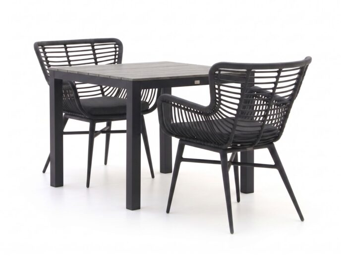 Intenso Furniture Intenso Asti/Fidenza 90cm dining tuinset 3-delig Laagste prijsgarantie!