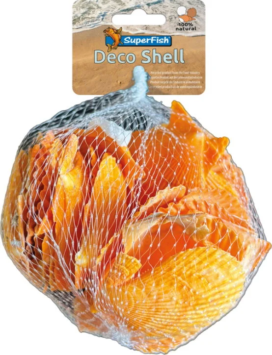 Superfish Deco schelp geel 200 gram