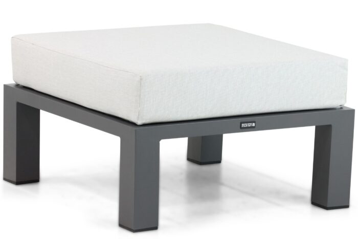 Lifestyle Garden Furniture Luca lounge voetenbank – Grijs-antraciet