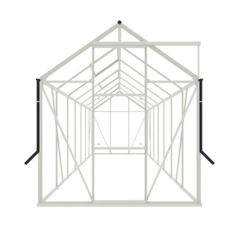 Royal well Tuinkas Kate V wit 3 mm veiligheidsglas