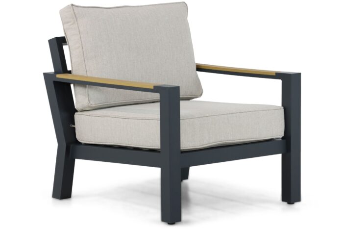 Lifestyle Garden Furniture Bilbao lounge tuinstoel – Grijs-antraciet
