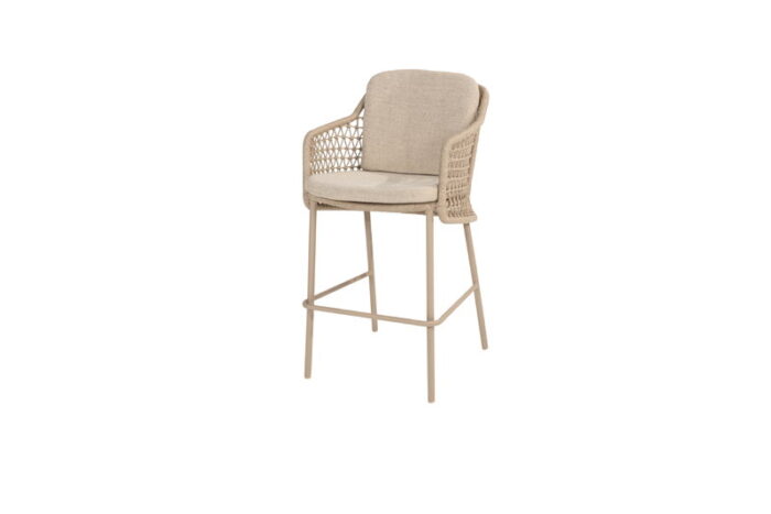 4so Tramonti bar stoel latte – bruin