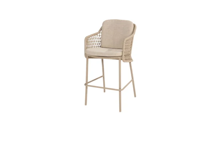 4so Tramonti bar stoel latte - bruin