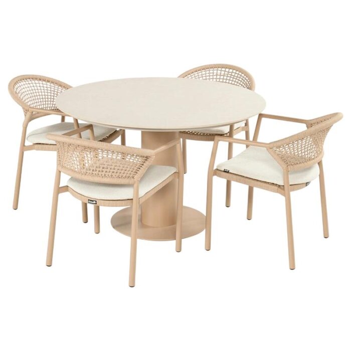 Hartman Girona Taragona Diningset Cappuccino