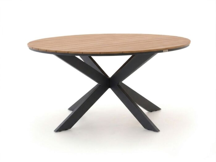 Bellagio tuinmeubelen Bellagio Fidenza dining tuintafel ø149cm Laagste prijsgarantie! – Grijs