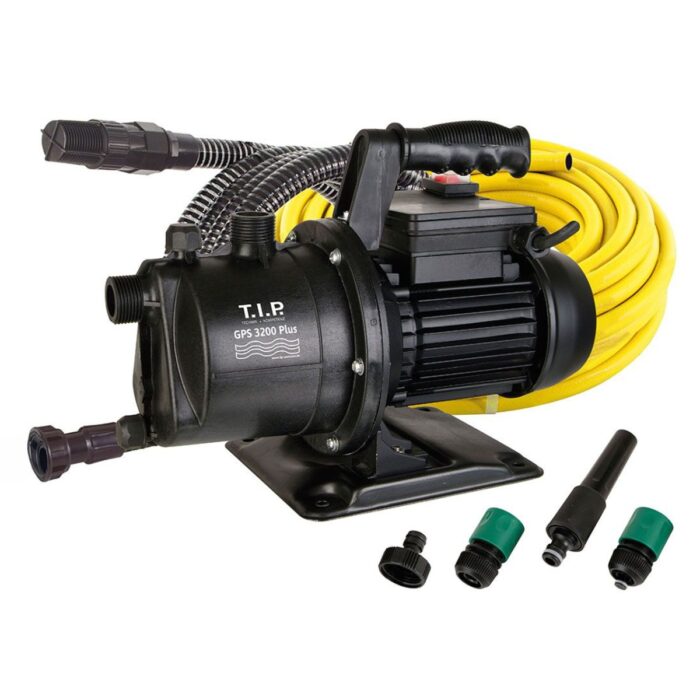 T.I.P. GPS 3200 Plus Beregeningspomp – Rood / zwart / RVS