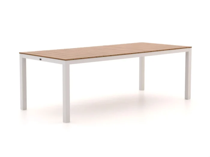 Bellagio tuinmeubelen Fidenza dining tuintafel 220x100x75cm - Wit