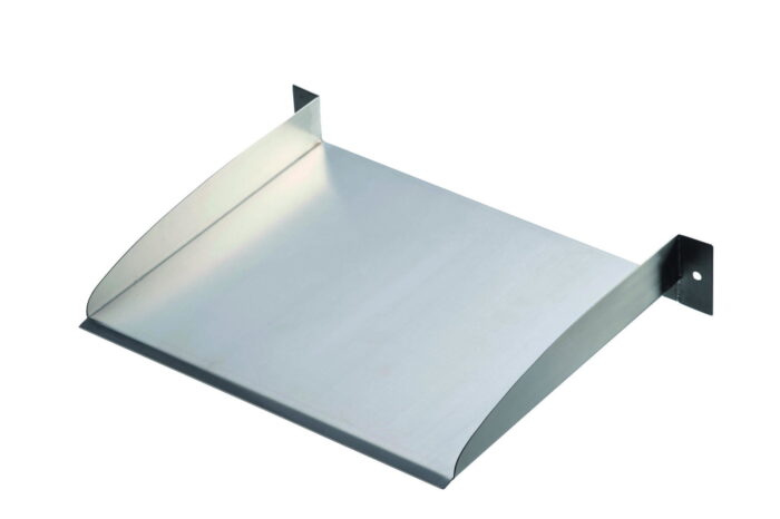 Ubbink Brisbane 30 overloop rvs h6b30l25cm – grijs
