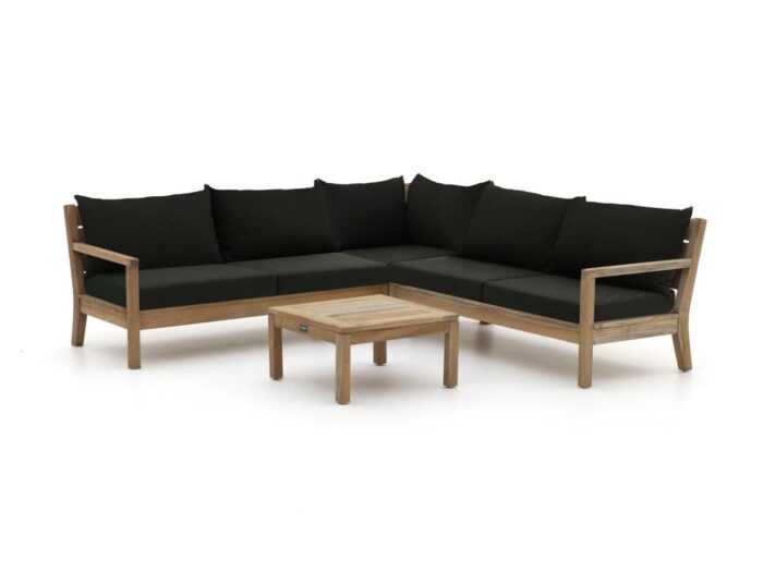 ROUGH Furniture ROUGH Batang hoek loungeset 4-delig Laagste prijsgarantie! – Bruin
