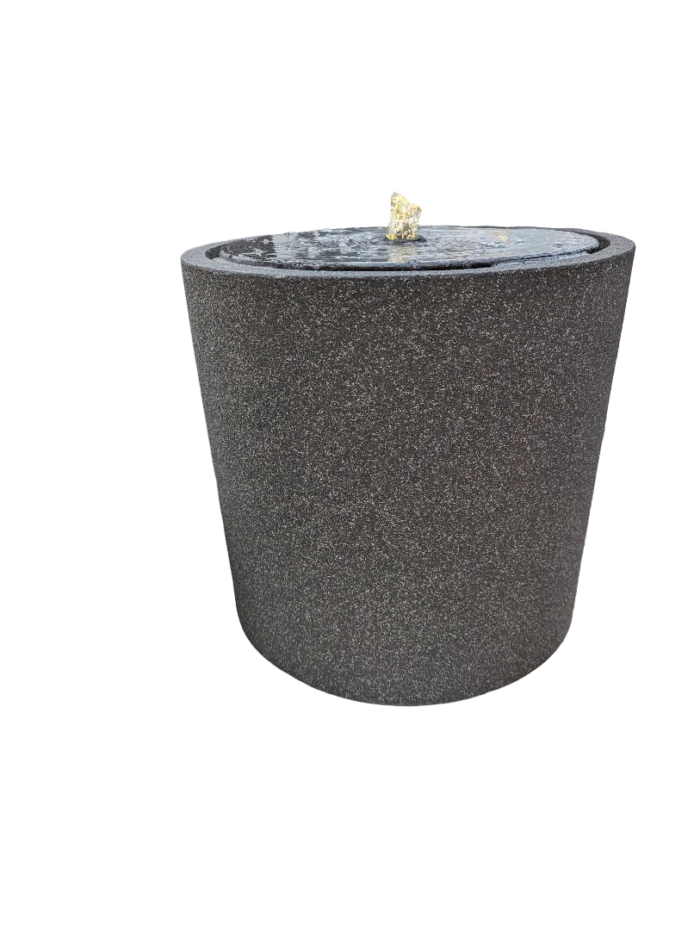 Elite Fontein stone lite black sandstone waterornament E'lite - zwart