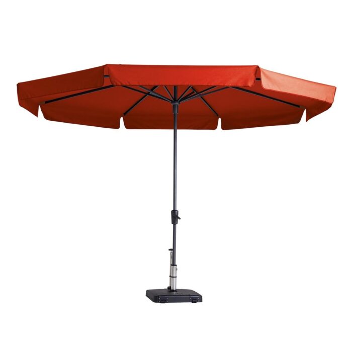 Madison Syros luxe parasol Ø350cm | Brick Red