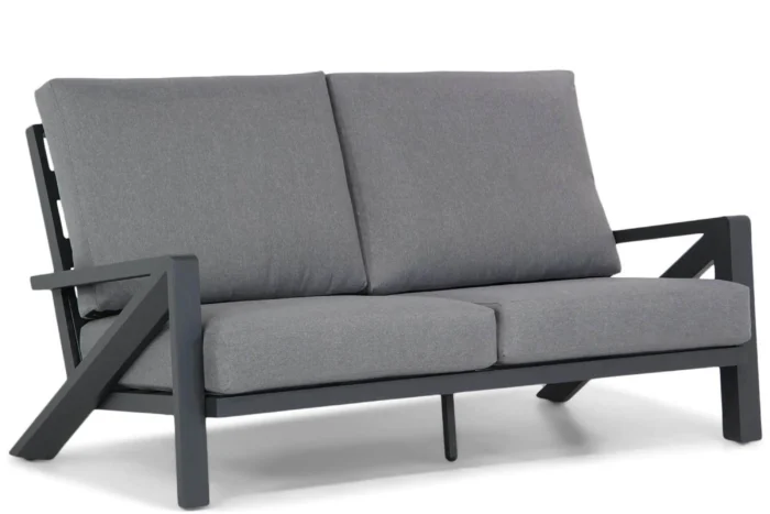 Santika Furniture Cinta lounge tuinbank 2,5-zits - Grijs-antraciet