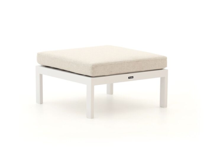 Manifesto Furniture + 15% kassakorting | Manifesto Alzano lounge voetenbank 78x78cm – Wit