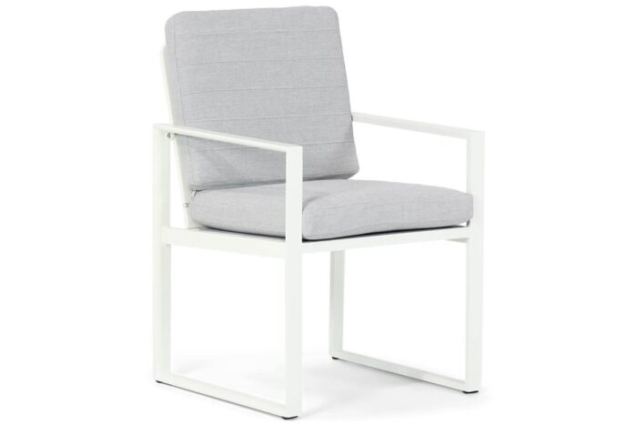 Santika Furniture Zaga dining tuinstoel wit