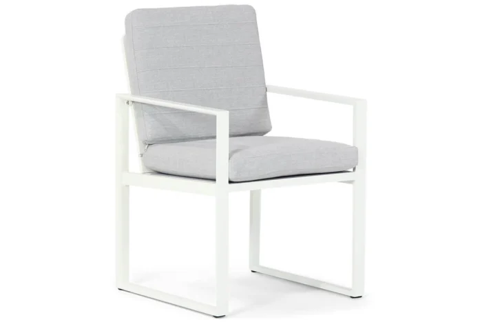 Santika Furniture Zaga dining tuinstoel wit