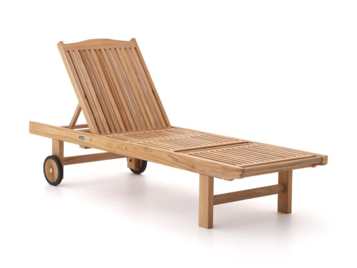 Sunyard Furniture Sunyard Veronica ligbed met wiel Laagste prijsgarantie! – Bruin