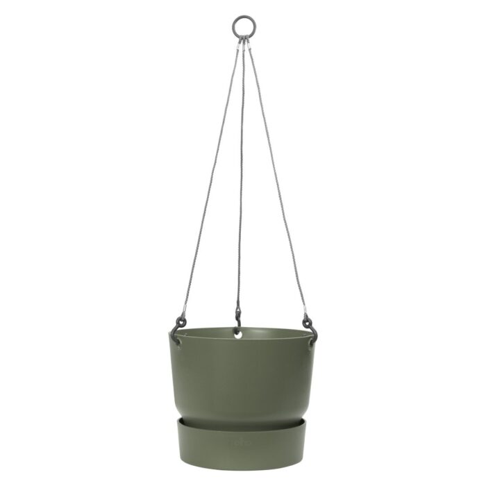 Elho Greenville hangschaal 24 bloempot blad groen buiten dia. 23,9 x h 20,3 cm