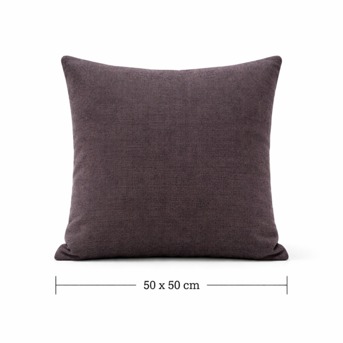 Yoi Decoratief kussen 50×50 cm dark grey – grijs