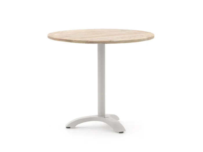 Bellagio tuinmeubelen Lisio tuintafel ø85cm (h:75cm) - Wit