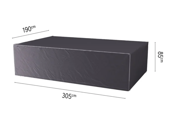 Aerocover Hoes tuinmeubel 305 x 190 x 85 cm - grijs