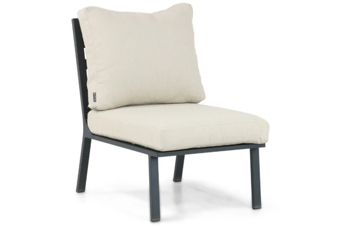 Lifestyle Garden Furniture Santiago midden module - Grijs-antraciet