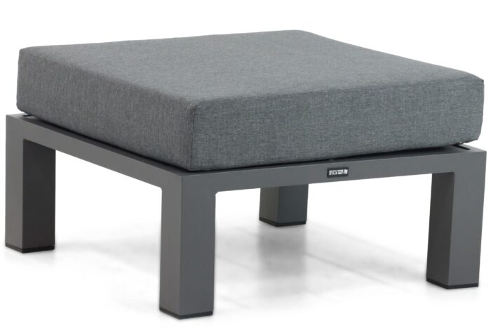 Lifestyle Garden Furniture Luca lounge voetenbank – Grijs-antraciet