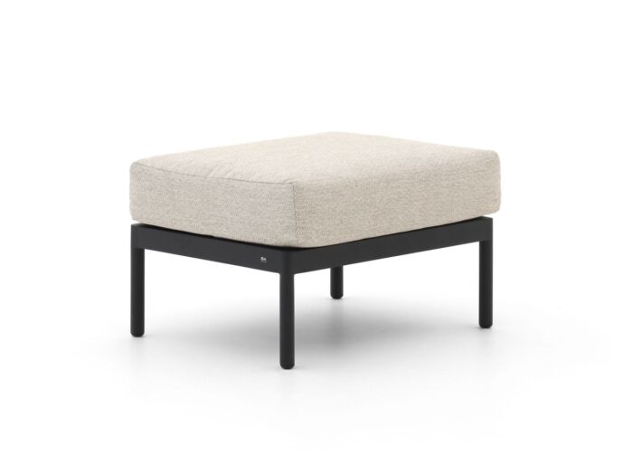Apple Bee Condor lounge voetenbank 52x68x42cm – Zwart