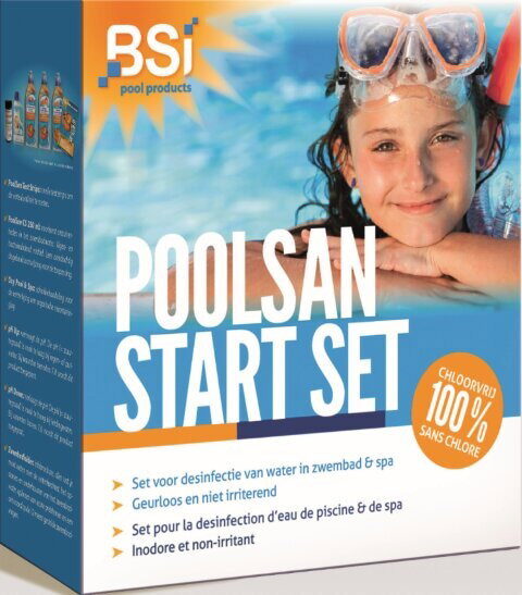Bsi Pool Products Totale waterbehandeling PoolSan Start Set 1 stuk