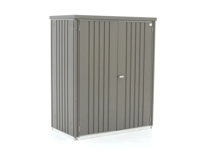 Biohort Tuinkast 155x83x182,5cm (Incl. bodemplaat en frame) - Grijs