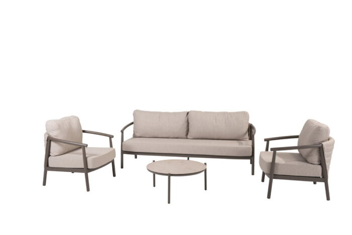Taste Barolo loungeset met Vic coffeetafel terre dia. 73 cm