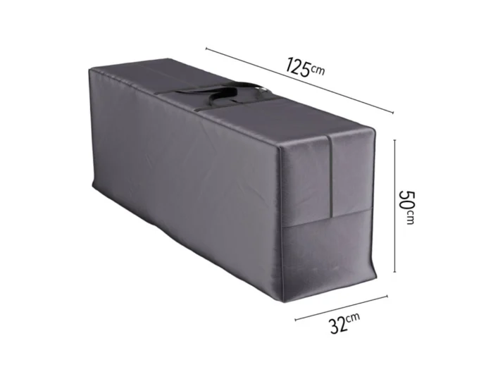 Aerocover Kussentas 125 x 32 x 50 cm - grijs