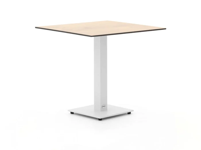 Forza Furniture Orta tuintafel 70x70x73cm - Wit
