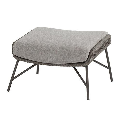 4so Babilonia footstool tuinmeubel – grijs