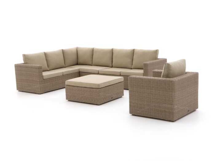 Intenso Furniture Intenso Carpino hoek loungeset 4-delig links Laagste prijsgarantie! – Taupe