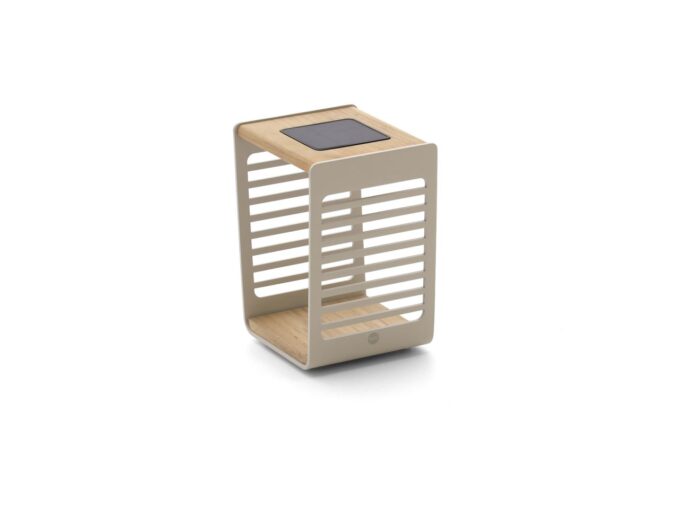 SUNS Eve S lantaarn solar 23x20x30cm Laagste prijsgarantie! – Taupe