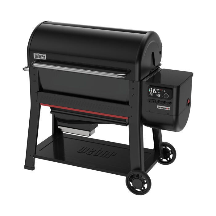 Weber Searwood xl 600 pelletgrill zwart BBQ