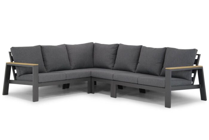 Lifestyle Garden Furniture Marietta hoekset 4-delig – Grijs-antraciet