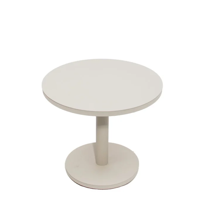 Oosterik home Keystone bijzettafel sunny creme dia. 50 cm - beige
