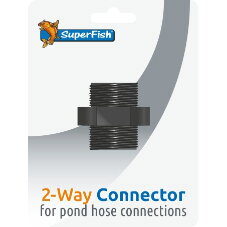 Superfish Vijver 2 weg blister 1 st – zwart