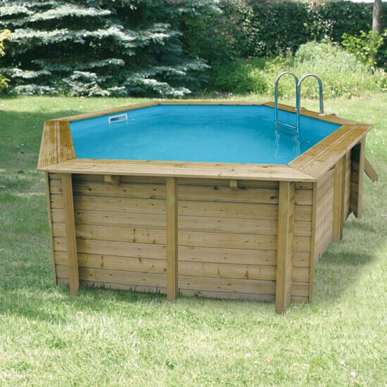 Ubbink Pool Azura d410h120 cm blauw met zeil