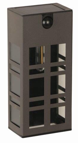 Luxform lighting Solar oregon pir wandlamp – zwart