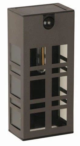 Luxform lighting Solar oregon pir wandlamp - zwart