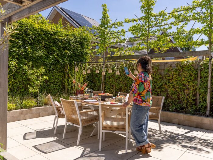 Bellagio tuinmeubelen Fidenza dining tuintafel ovaal 220x115cm – Wit