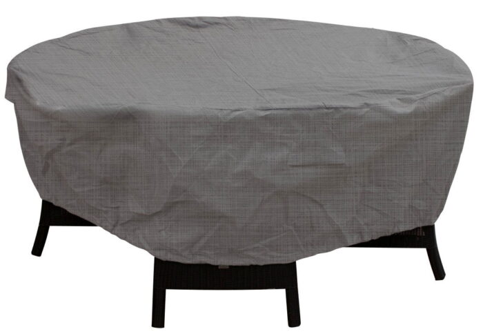 Eurotrail Zitgroephoes rond Cantonic dia. 160×90 cm grijs
