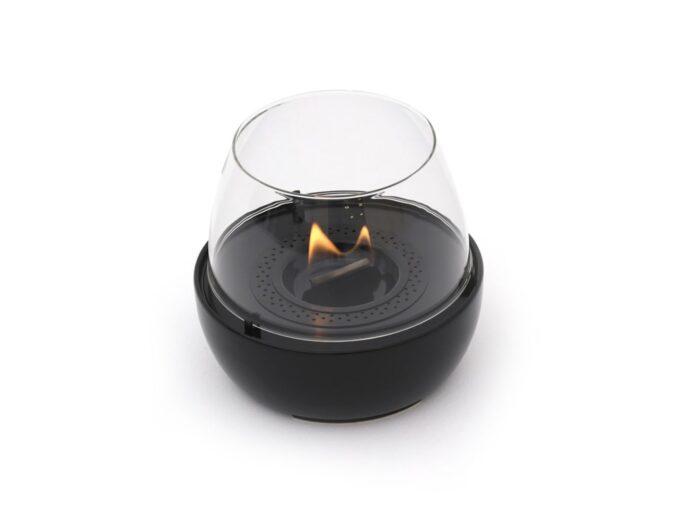 Tenderflame Tulip 18 tafelhaard ø19,3cm (h:18cm) Laagste prijsgarantie! – Zwart