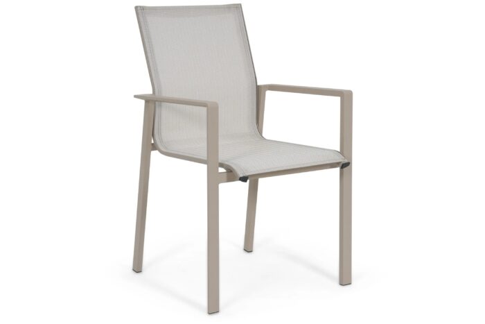 Lifestyle Garden Furniture Timo/Primo 220/280×100 cm dining tuinset 9-delig – Zand/Beige