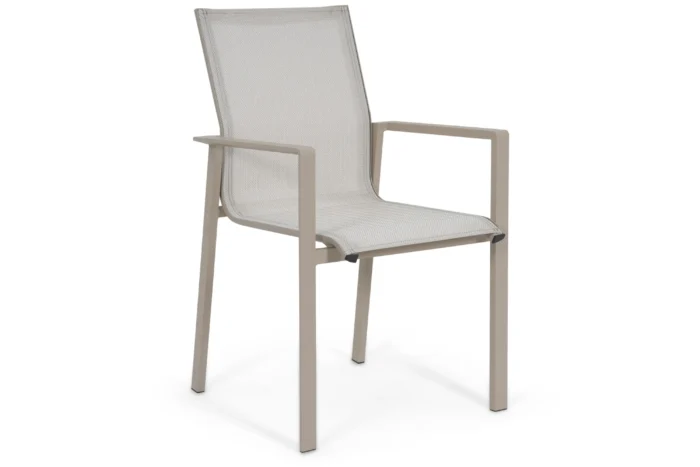 Lifestyle Garden Furniture Timo/Primo 220/280x100 cm dining tuinset 9-delig - Zand/Beige