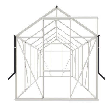 Royal well Tuinkas Kate III wit 3 mm veiligheidsglas