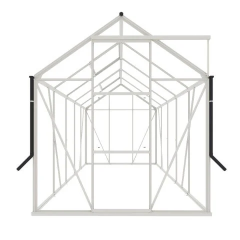 Royal well Tuinkas Kate III wit 3 mm veiligheidsglas